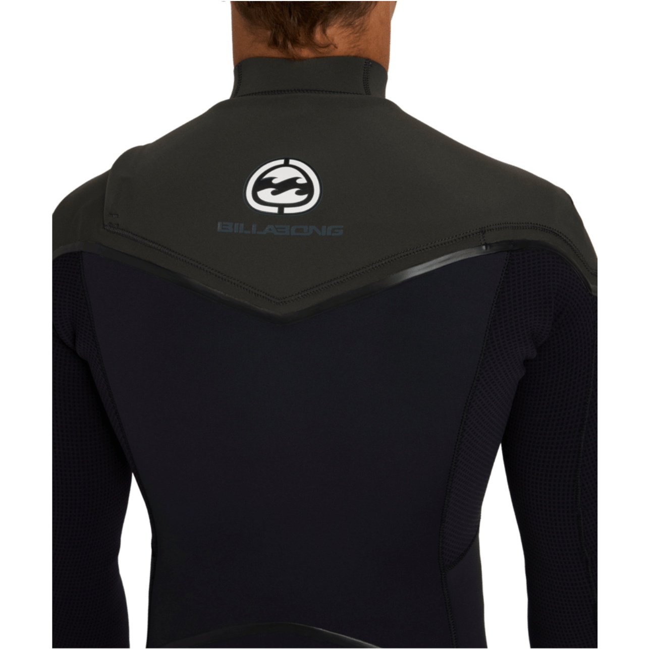 2026 Billabong Mens Absolute Ultra 4/3mm Chest Zip Wetsuit ABYW100283 - Storm Black
